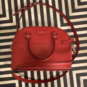 SALE 🥂 Kate Spade Red Dome Crossbody